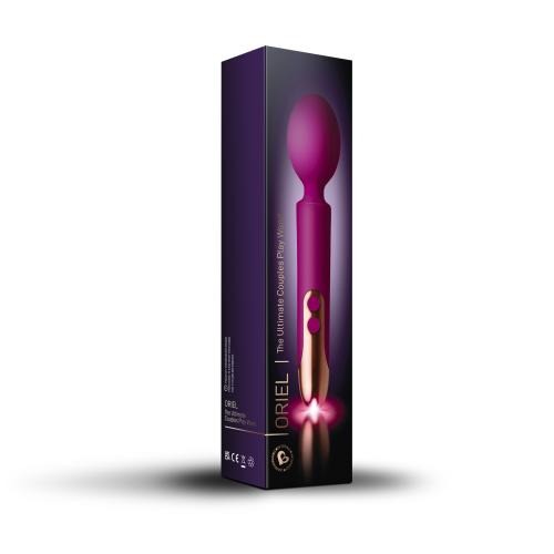 Oriel   oplaadbare wand vibrator fuchsia