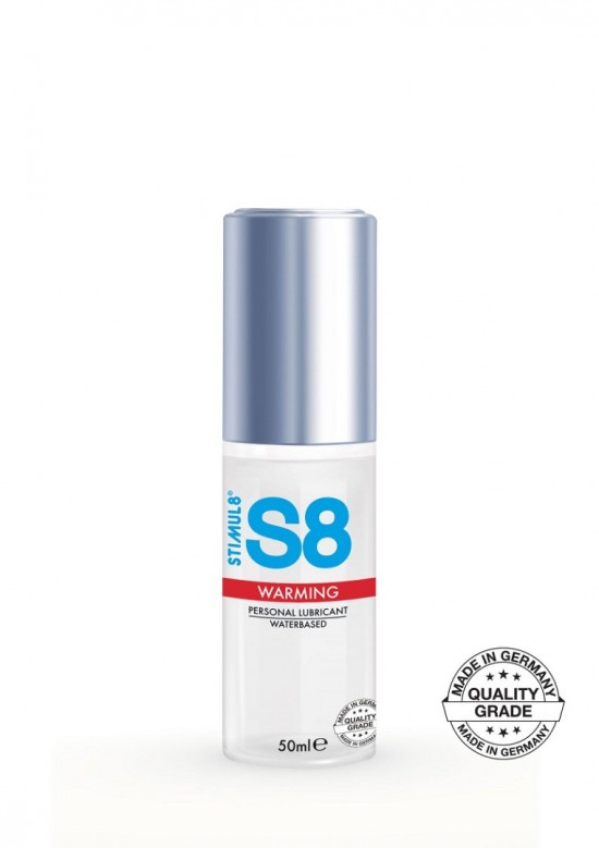 S8 warming waterbasis glijmiddel 50ml