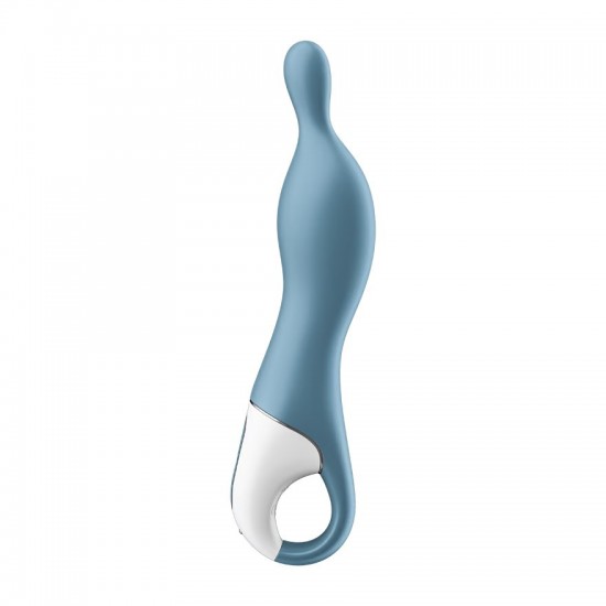 Satisfyer a mazing 1 a spot vibrator blue side view