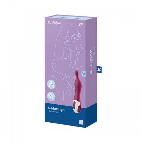 Satisfyer a mazing 1 a spot vibrator red package