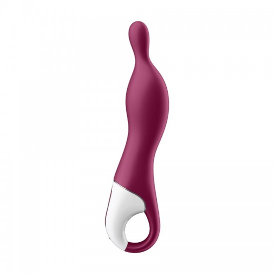 Satisfyer a mazing 1 a spot vibrator red side view