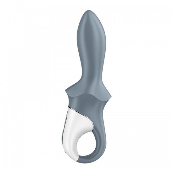 Satisfyer air pump booty 1 vibrator grey side view