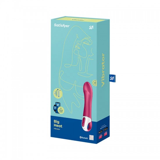 Satisfyer big heat vibrator package