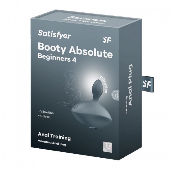 Satisfyer booty absolute beginners 4 grey analplugs packaging