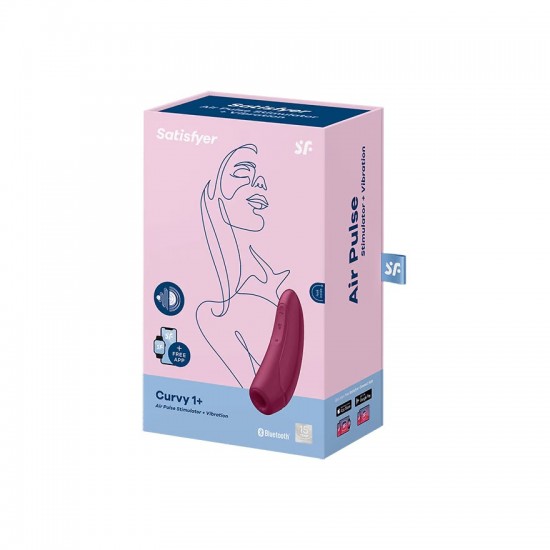 Satisfyer curvy 1plus airpulse red package