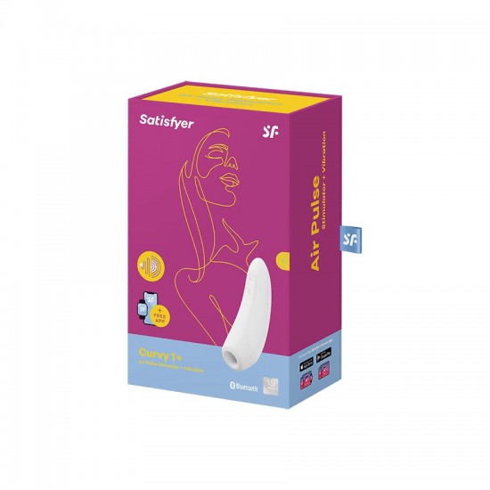 Satisfyer curvy 1plus airpulse white package