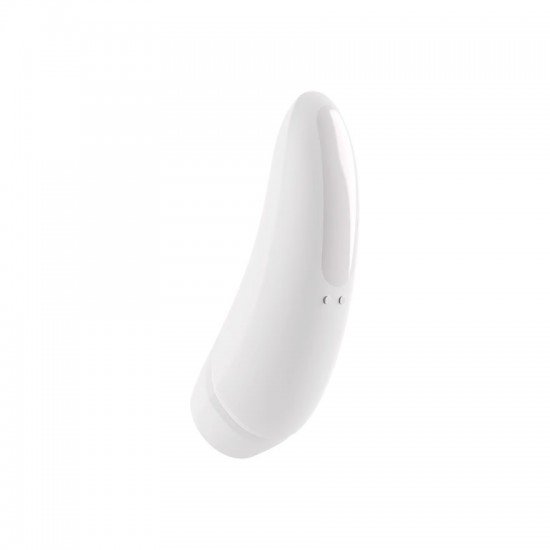 Satisfyer curvy 1plus airpulse white sideview