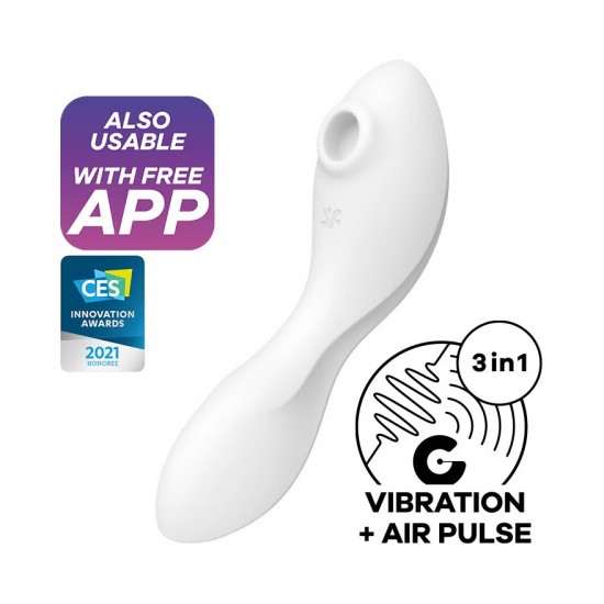 Satisfyer curvy trinity 5 plus white air pulse app