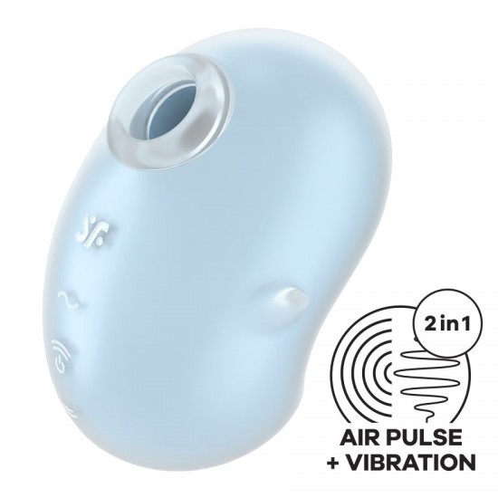 Satisfyer cutie ghost air pulse blue first view