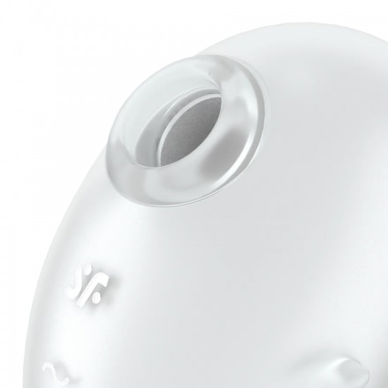 Satisfyer cutie ghost air pulse white detail view