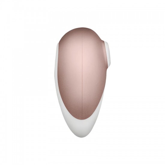 Satisfyer deluxe air pulse stimulator left side view