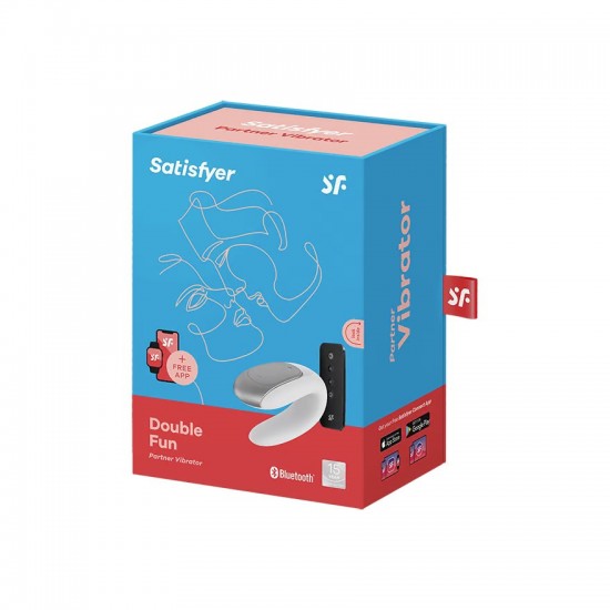 Satisfyer double fun partner white package