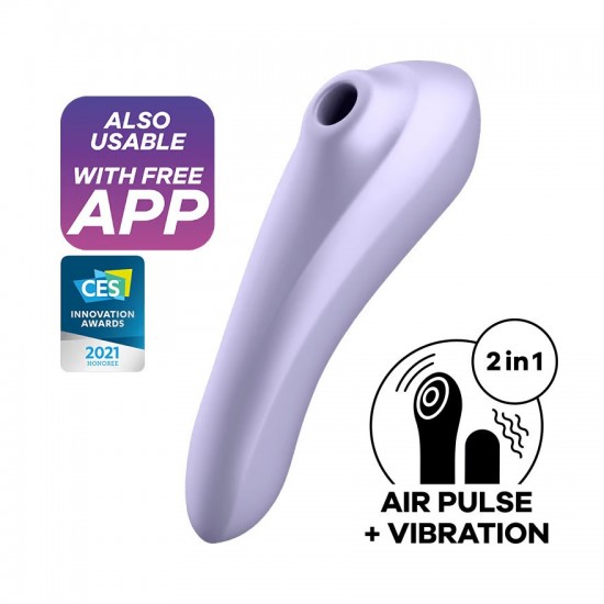 Satisfyer dual pleasure lilac air pulse vibrator app
