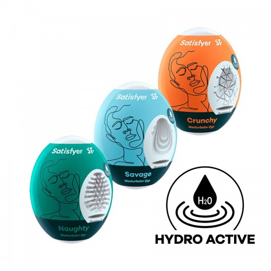 Satisfyer eggs 3er set naughty savage crunchy masturbator collection viewekmv6tuqvwv1b
