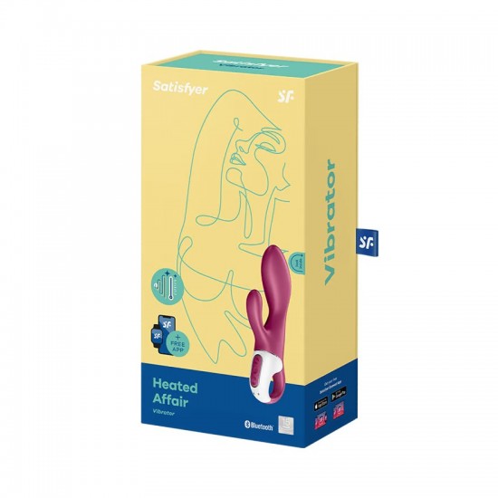 Satisfyer heated affair vibrator package