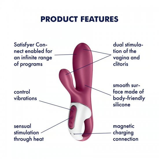 Satisfyer hot bunny vibrator features