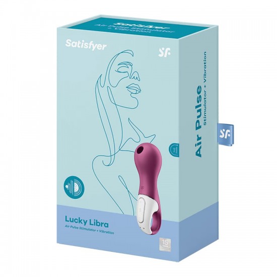 Satisfyer lucky libra airpulse vibrator package