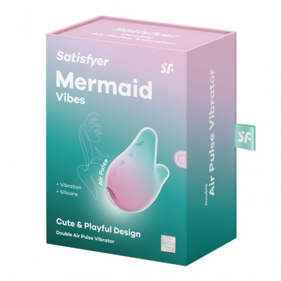 Satisfyer mermaid vibes mint box