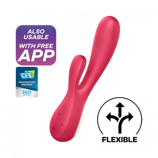 Satisfyer mono flex red vibrator app award