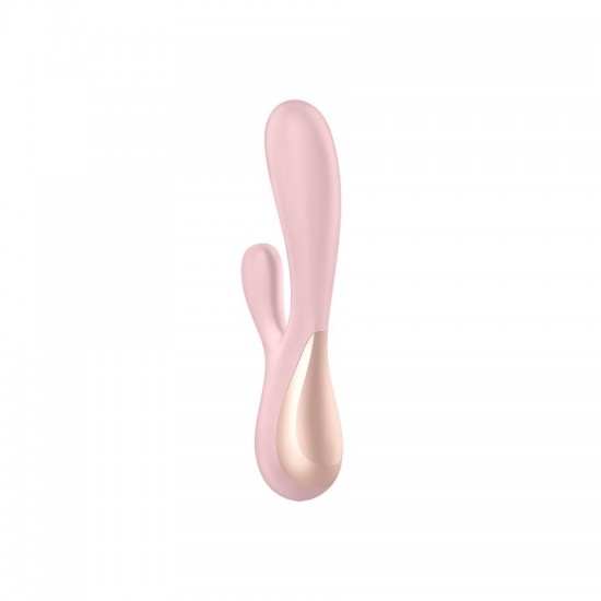 Satisfyer mono flex vibrator rose side view