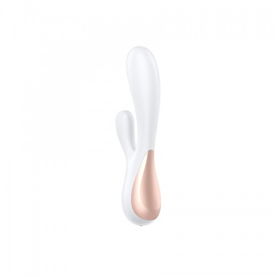 Satisfyer mono flex vibrator white side view