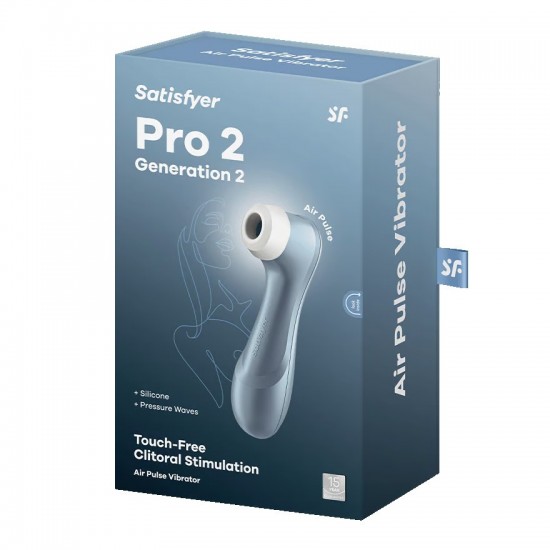 Satisfyer pro 2 gen 2 blue airpulse package