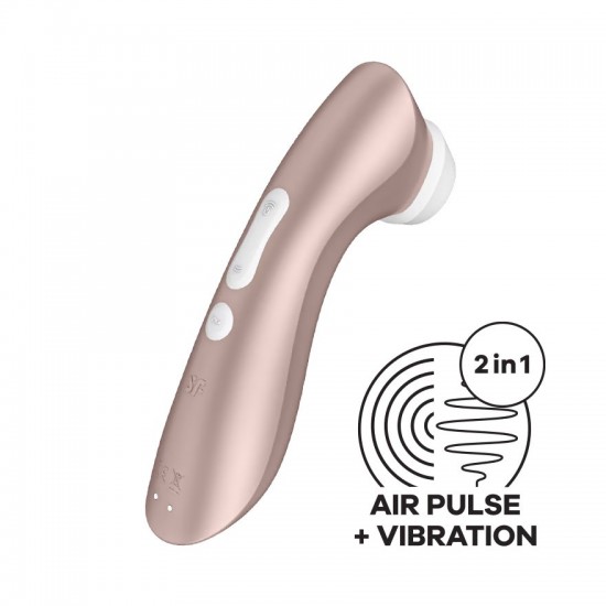 Satisfyer pro 2 plus airpulse vibrator back view 1