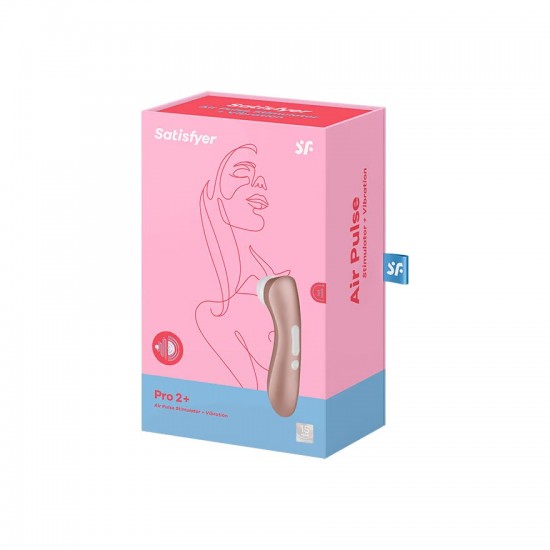 Satisfyer pro 2 plus airpulse vibrator package