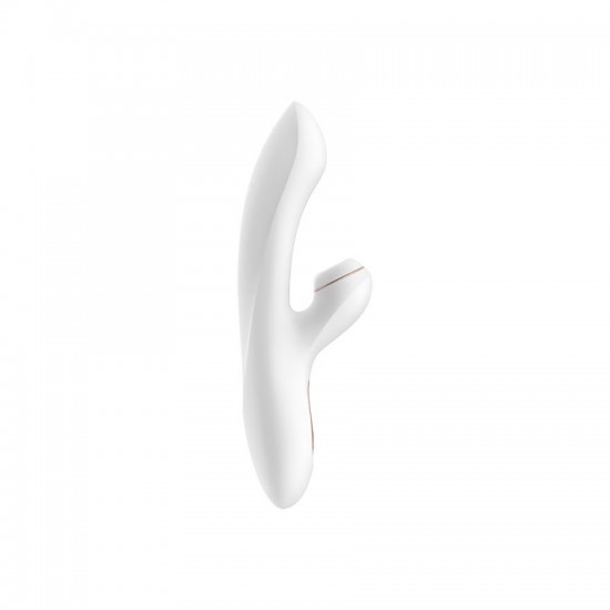 Satisfyer pro plus g spot airpulse vibrator side view