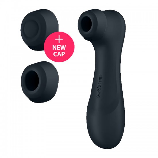 Satisfyer pro2 gen3 air pulse vibrator black caps