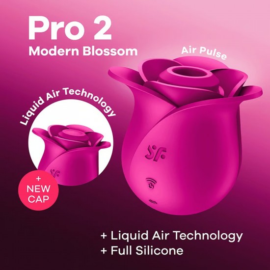 Satisfyer pro2 modern blossom airpulsefirstview