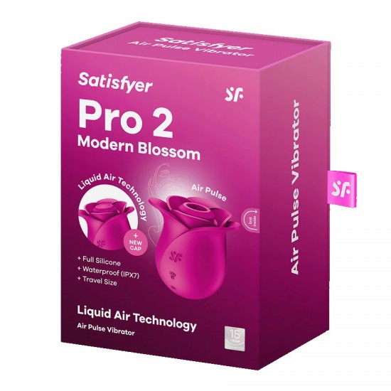 Satisfyer pro2 modern blossom airpulsepackaging