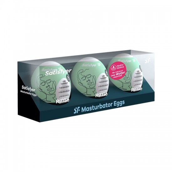 Satisfyer riffle masturbator egg package