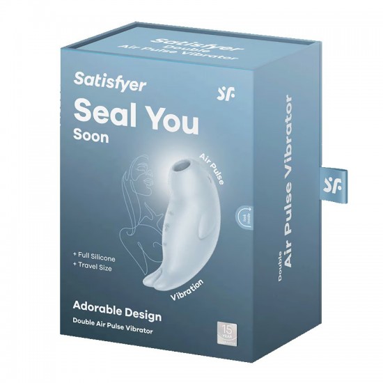 Satisfyer seal you soon airpulseblue packaging