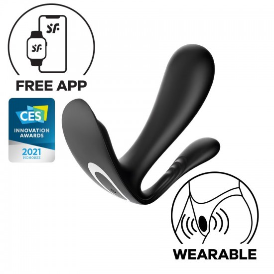 Satisfyer top secret plus wearable vibrator black first viewgt3ozxk44zrbs