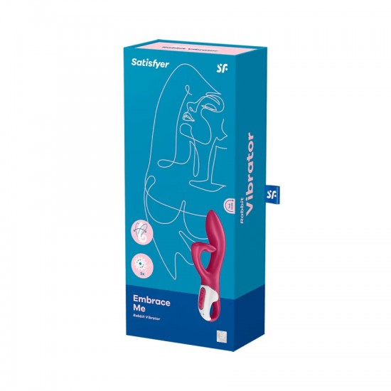Satisfyer vibrator embrace me red package