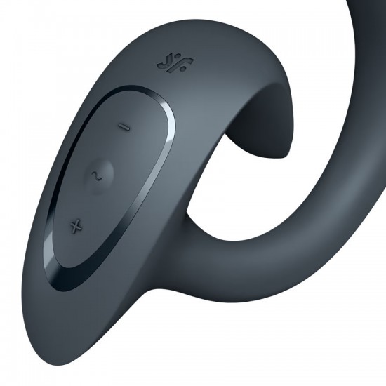 Satisfyer vibrator gforgoddess1 grey detail view