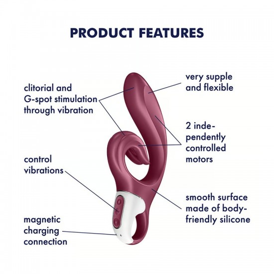 Satisfyer vibrator love me red features