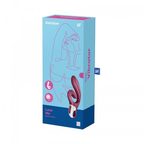 Satisfyer vibrator love me red package