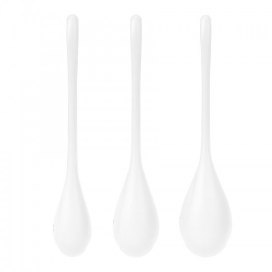 Satisfyer yoni power 1 white side view