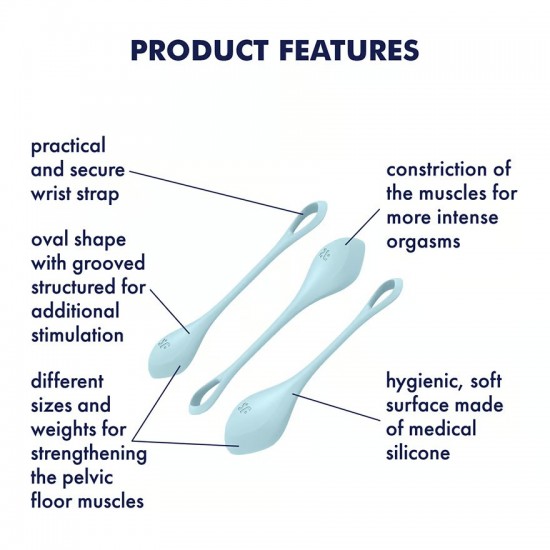 Satisfyer yoni power 2 lightblue features