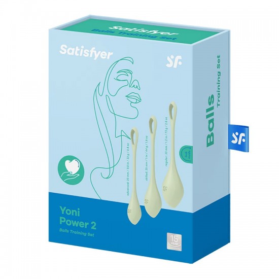 Satisfyer yoni power 2 lightgreen package