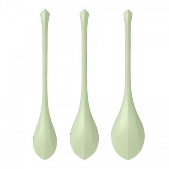 Satisfyer yoni power 2 lightgreen side view