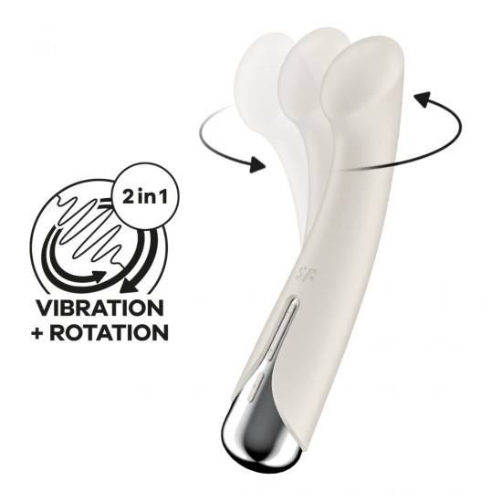 Spinning g spot beige view